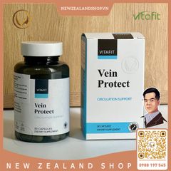 Viên uống giảm suy giãn tĩnh mạch và trĩ VitaFit Vein Protect 30 viên