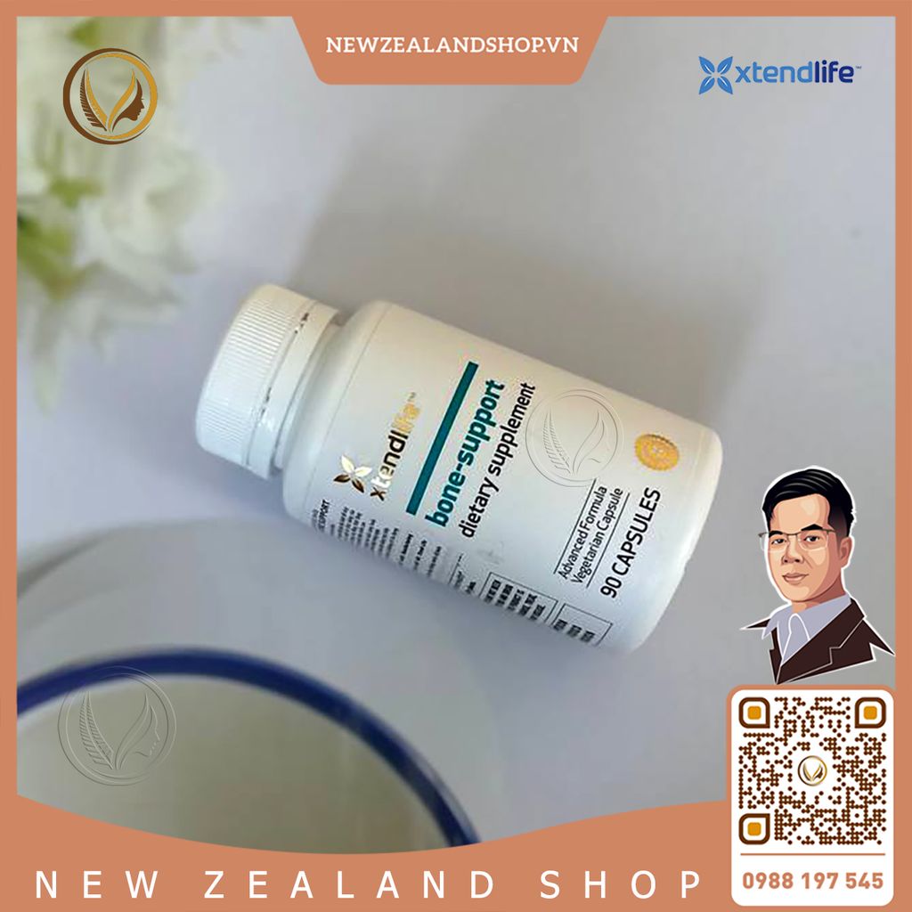 Viên uống bổ khớp, tăng mật độ xương ngừa loãng xương Xtend Life Bone Support 90 viên