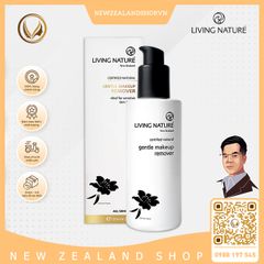 Nước tẩy trang dịu nhẹ cho mọi loại da Living Nature Gentle Makeup Remover 120ml