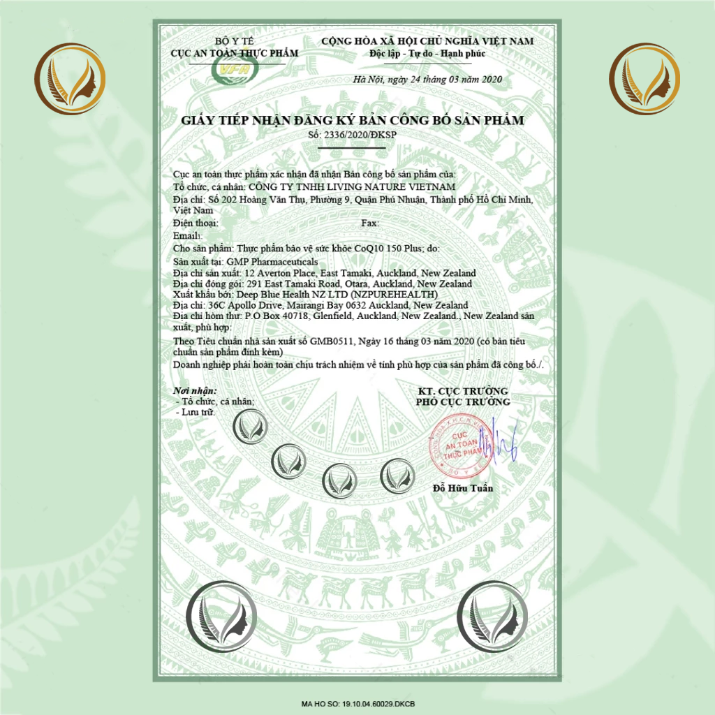 Viên uống hỗ trợ tim mạch, điều hòa huyết áp Nz Pure Health CoQ10 150 Plus 30 viên