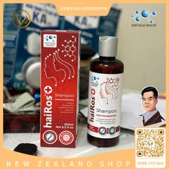 Dầu gội dưỡng tóc, ngăn rụng tóc, sạch gàu Deep Blue Health Hairos+ Shampoo 250ml