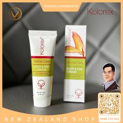 Kem trị nấm móng tay chân, trị hôi chân Kolorex Derma Care Foot & Toe Cream 25g