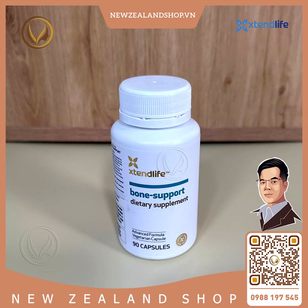 Viên uống bổ khớp, tăng mật độ xương ngừa loãng xương Xtend Life Bone Support 90 viên