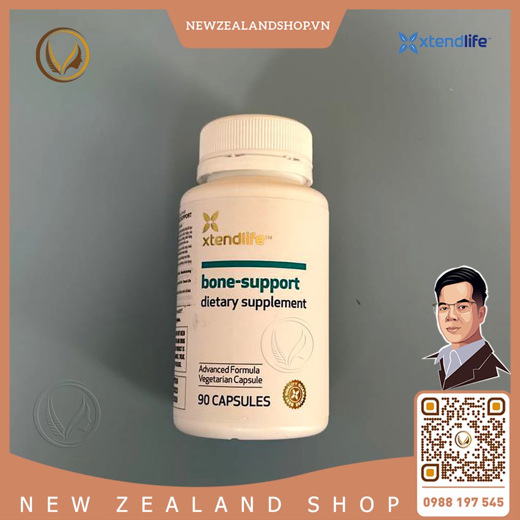 Viên uống bổ khớp, tăng mật độ xương ngừa loãng xương Xtend Life Bone Support 90 viên