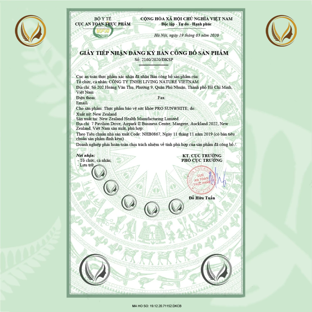 Viên uống chống nắng, trắng da Deep Blue Health Pro+ SunWhite Skin Whitening 60 viên