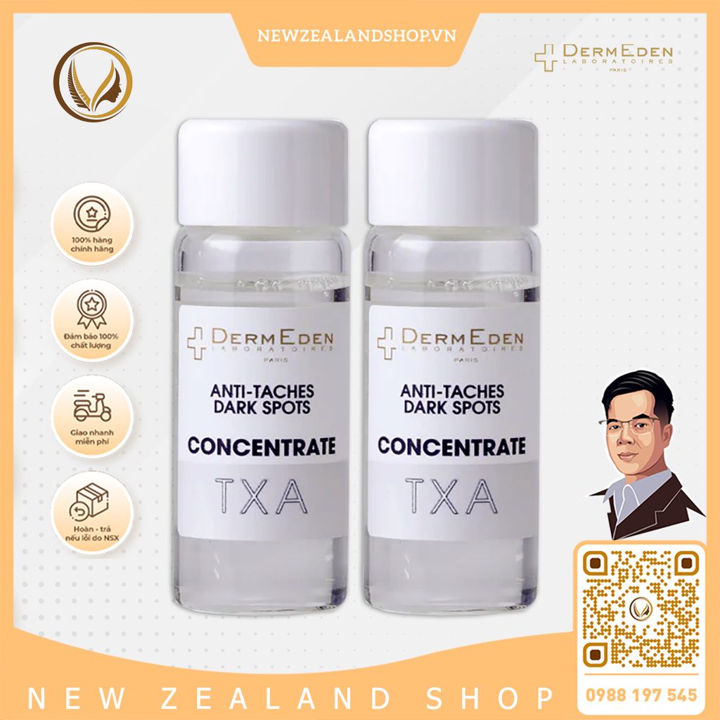 Tinh chất đặc trị nám, tàn nhang DermEden Concentrate Anti-Taches Dark Spots 30ml