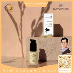 Serum săn chắc da, mờ nếp nhăn Living Nature Firming Flax Serum 13ml