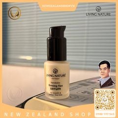 Serum săn chắc da, mờ nếp nhăn Living Nature Firming Flax Serum 13ml