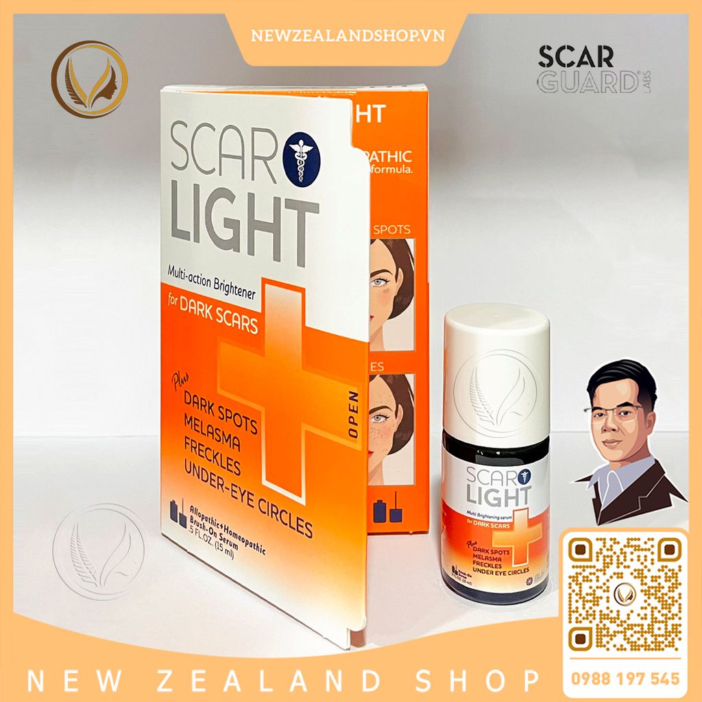 Serum đặc trị nám, đốm thâm tàn nhang Scarguard Lightening Serum 15ml