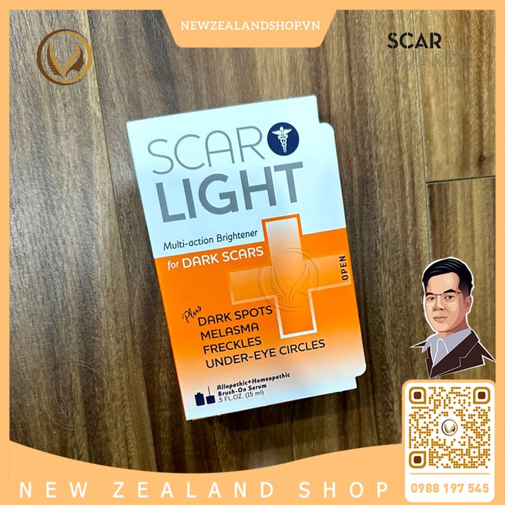 Serum đặc trị nám, đốm thâm tàn nhang Scarguard Lightening Serum 15ml