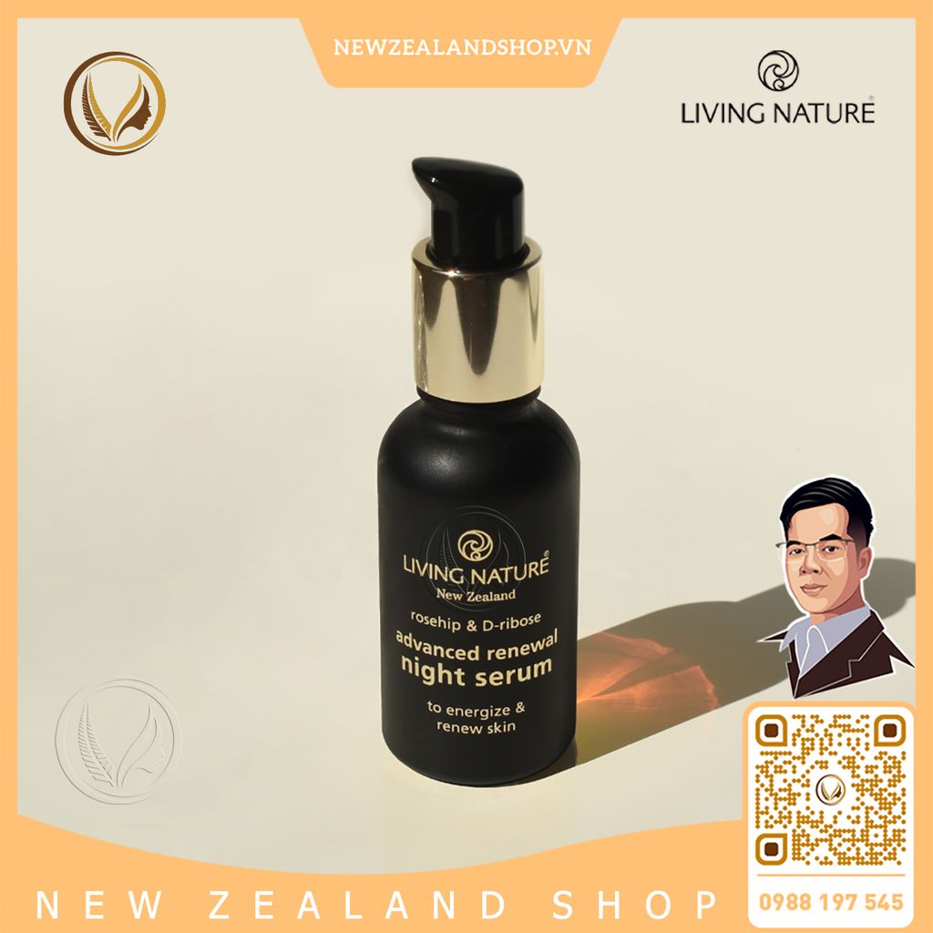 Serum dưỡng da ban đêm Living Nature Advanced Renewal Night Serum 30ml