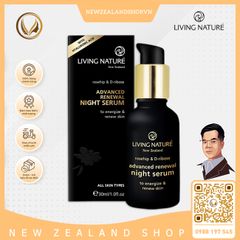Serum dưỡng da ban đêm Living Nature Advanced Renewal Night Serum 30ml
