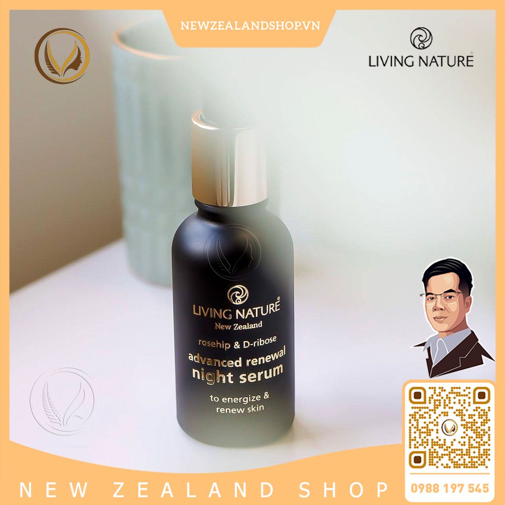 Serum dưỡng da ban đêm Living Nature Advanced Renewal Night Serum 30ml