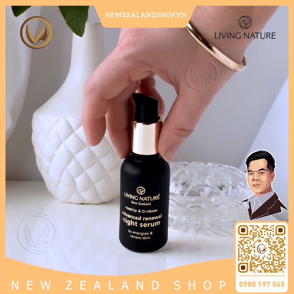 Serum dưỡng da ban đêm Living Nature Advanced Renewal Night Serum 30ml