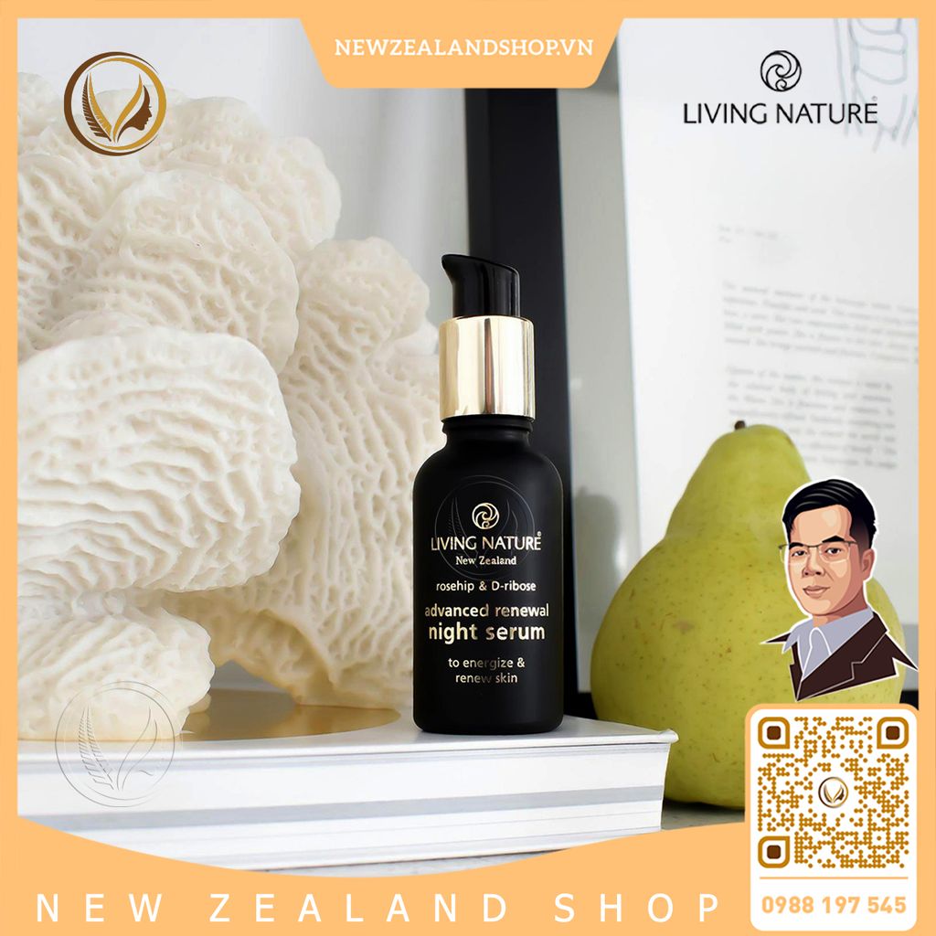 Serum dưỡng da ban đêm Living Nature Advanced Renewal Night Serum 30ml