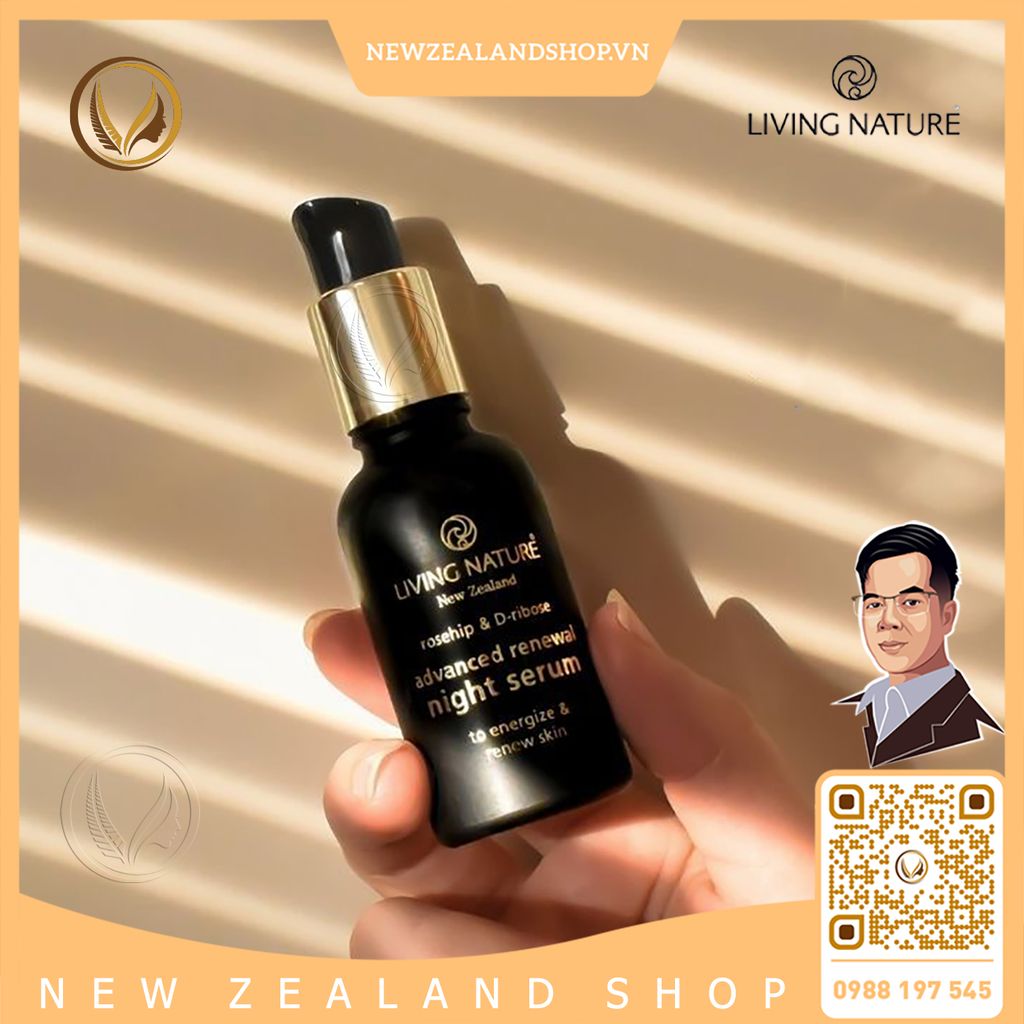 Serum dưỡng da ban đêm Living Nature Advanced Renewal Night Serum 30ml