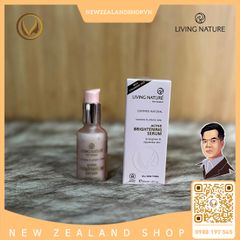 Serum dưỡng trắng da, đều màu da Living Nature Active Brightening Serum 30ml
