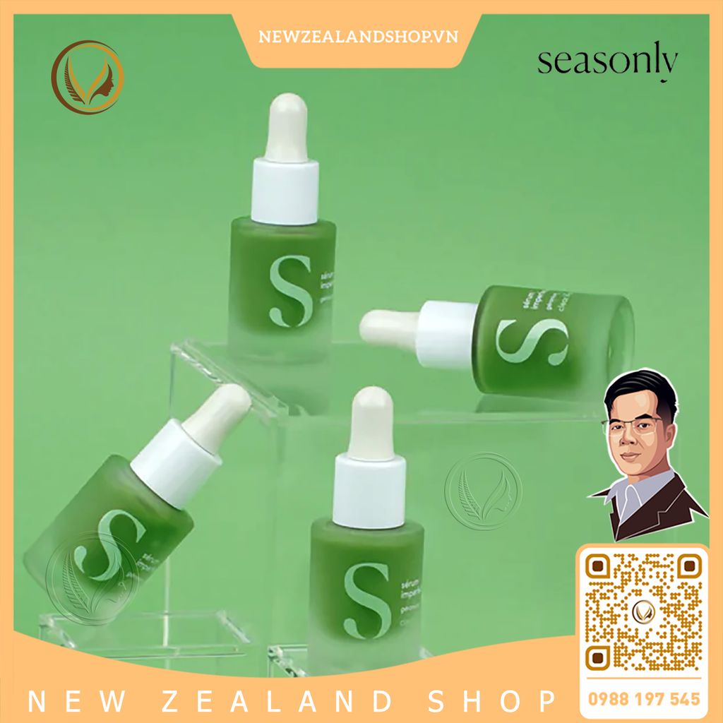Serum trị mụn, giảm thâm mờ sẹo Seasonly Sérum Imperfections (Blemish-Control Serum) 15ml