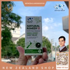 Siro giảm ho, tiêu đờm đau rát họng Deep Blue Health Natural Remedy 50ml