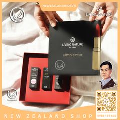 Son môi màu hồng nâu đất 100% tự nhiên Living Nature Lipstick Dusk 08 (4.0g)