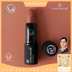Son môi màu hồng nâu 100% tự nhiên Living Nature Lipstick Sandstone 03 (4.0g)