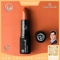 Son môi màu nâu đất 100% tự nhiên Living Nature Lipstick Warm Wood 06 (4.0g)