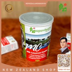 Bột sữa non 100% nguyên chất New Zealand Nz Pure Health Milk Colostrum Powder 450g