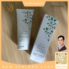 Sữa rửa mặt cho da dầu mụn, da nhạy cảm OXYGEN 2 in 1 Cleanser 200ml