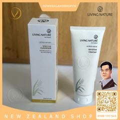 Sữa rửa mặt cho da nhạy cảm Living Nature Sensitive Cleanser 100ml