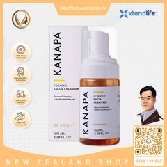 Sữa rửa mặt tạo bọt dành cho nam Xtend Life Kanapa Foaming Facial Cleanser For Men 100ml