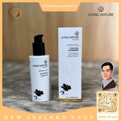 Sữa rửa mặt cho da dầu, da hỗn hợp Living Nature Purifying Cleanser 120ml