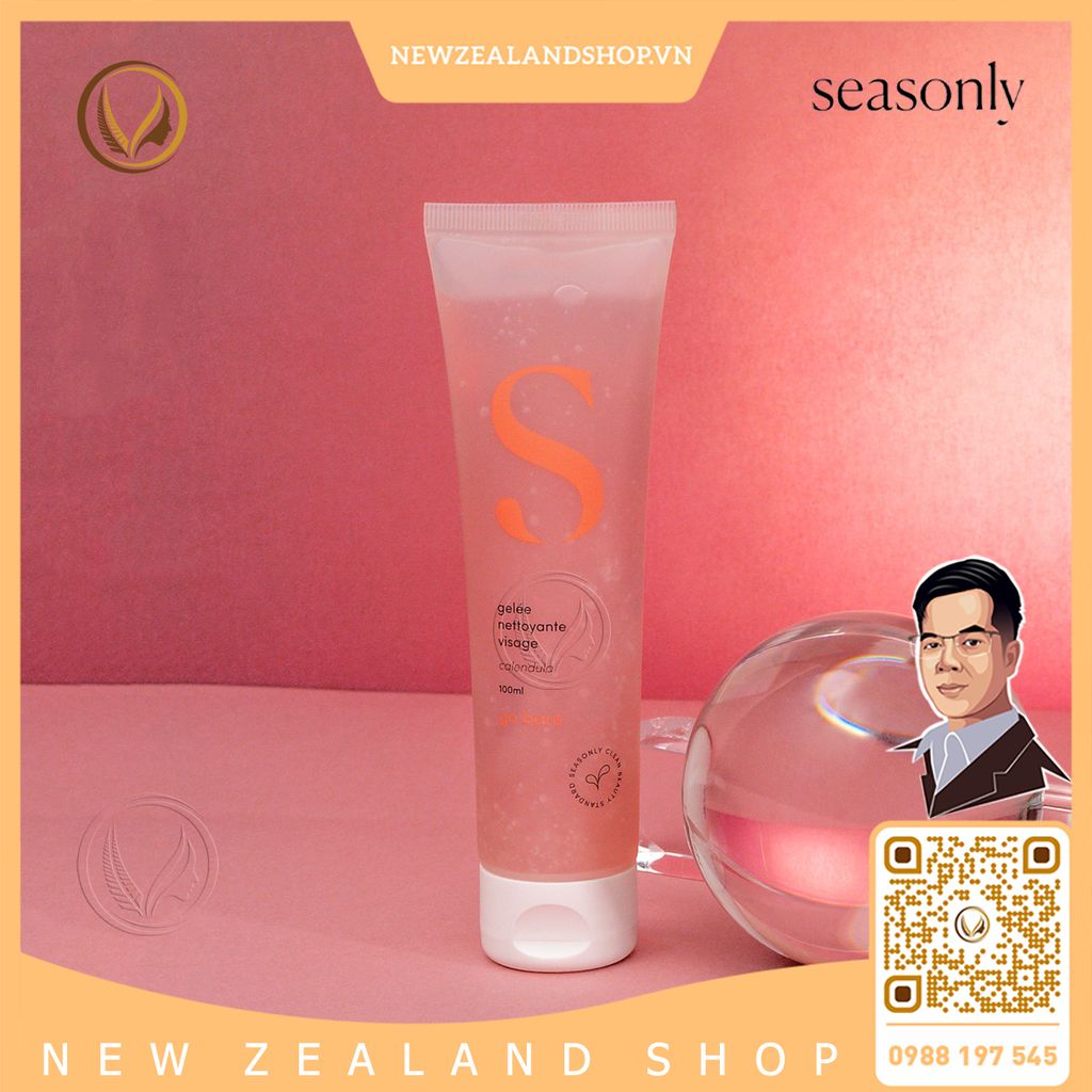 Sữa rửa mặt Seasonly Gelée Nettoyante Visage (Cleansing Jelly) 100ml