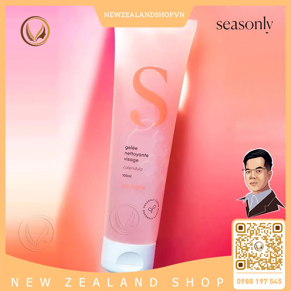 Sữa rửa mặt Seasonly Gelée Nettoyante Visage (Cleansing Jelly) 100ml