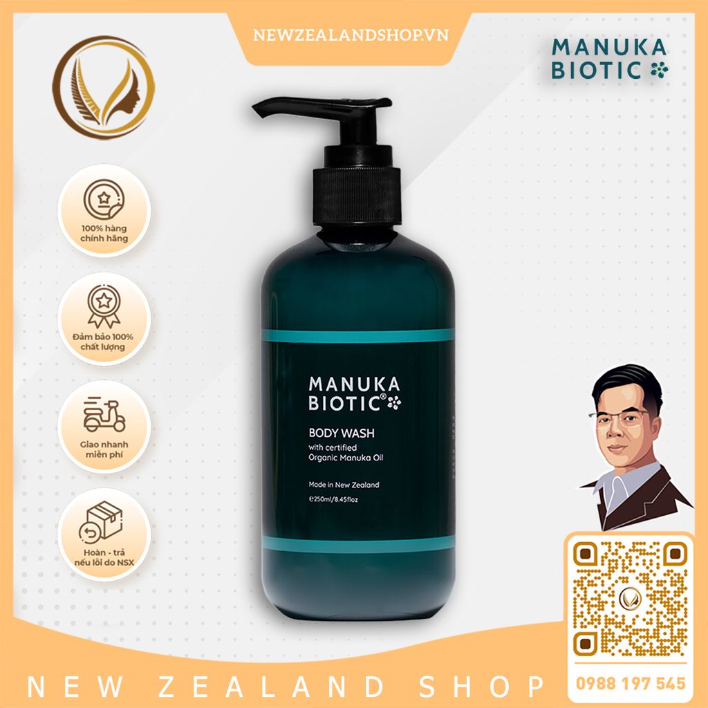Dầu xả cho da đầu nhạy cảm Manuka Biotic Conditioner For Sensitive Scalp (300ml)