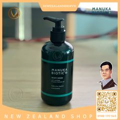 Sữa tắm dưỡng thể, làm dịu da Manuka Biotic Calming Body Wash 250ml