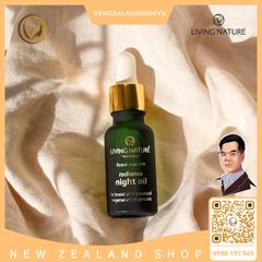 Tinh chất trị nám, dưỡng sáng da ban đêm Living Nature Radiance Night Oil 18ml