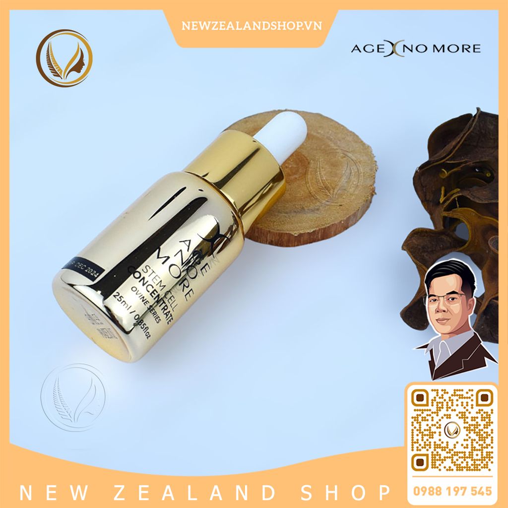 Tinh chất tế bào gốc nhau thai cừu Age No More Stem Cell Concentrate 25ml
