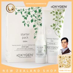 Sữa rửa mặt tạo bọt cho da thường, da dầu OXYGEN Foaming Cleanser (200ml)