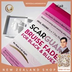 Viên uống ngậm tan vết bầm tím Scarguard Bruise Fader For Black & Blues 72 viên