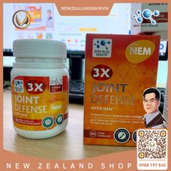 Viên uống bổ khớp, trị nhức xương khớp Deep Blue Health 3x NEM Joint Defense 60 viên