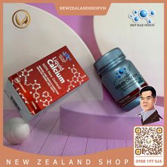 Viên uống bổ sung Canxi và Vitamin D Deep Blue Health Liquid Calcium 60 viên