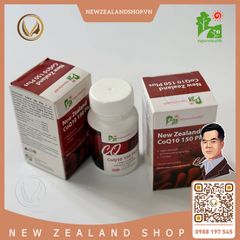 Viên uống hỗ trợ tim mạch, điều hòa huyết áp Nz Pure Health CoQ10 150 Plus 30 viên