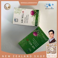 Viên uống giải độc gan, hạ men gan Deep Blue Health Liv Well 30 viên