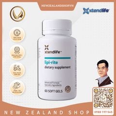 Viên uống giảm mỡ máu, gan nhiễm mỡ Xtend Life Cholesterol Lipi Rite 60 viên