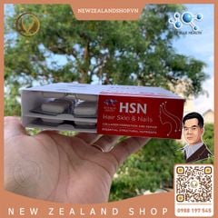 Viên uống ngăn rụng giúp mọc tóc, dưỡng móng, giảm mụn Deep Blue Health HSN Hair Skin & Nails 30 viên