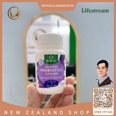 Viên uống men vi sinh, hỗ trợ tiêu hóa, đẹp da Lifestream Advanced Probiotics 30 viên
