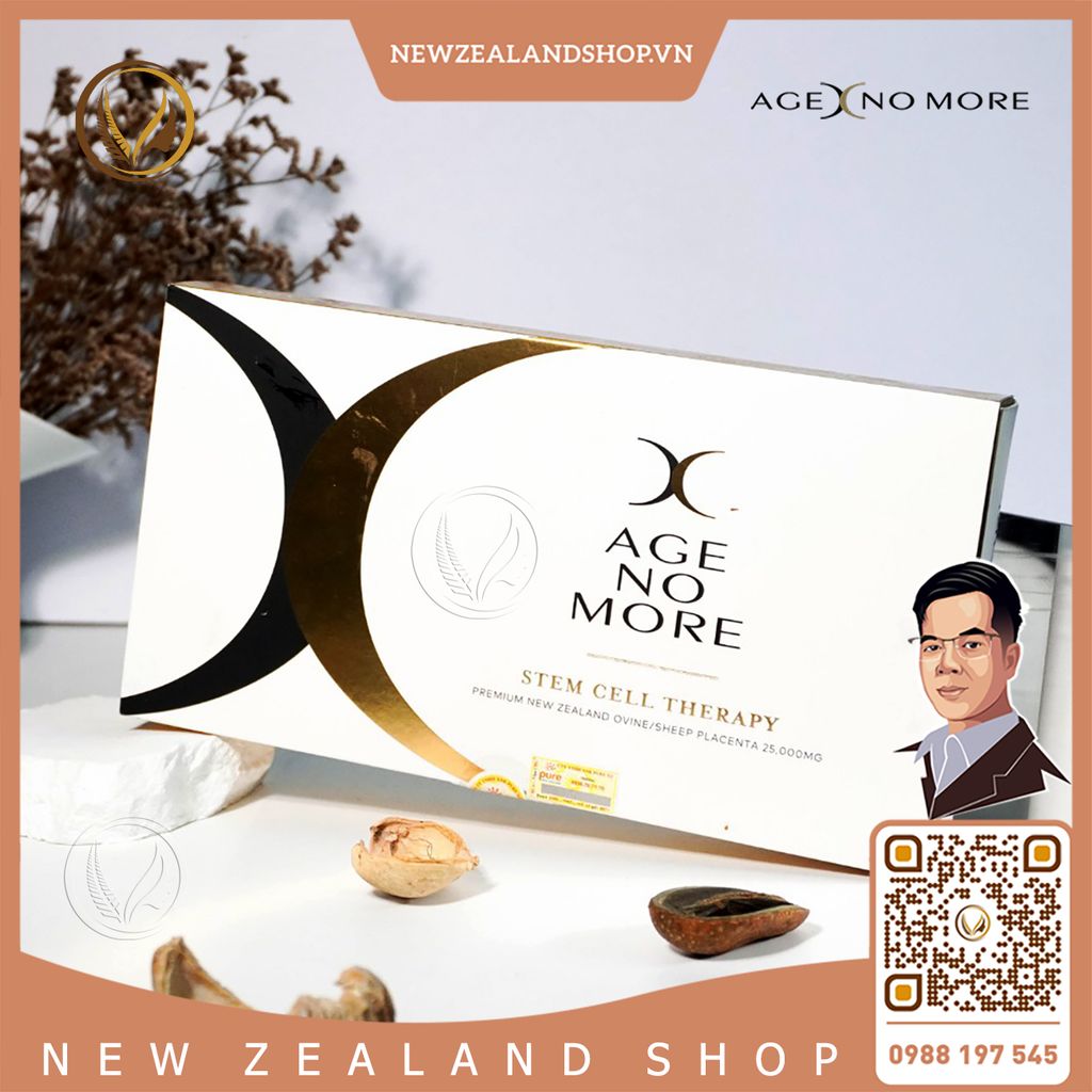 Viên uống tế bào gốc nhau thai cừu Age No More Ovine/ Sheep Placenta 25.000MG 60 viên