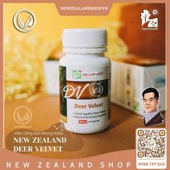 Viên uống nhung hươu bổ thận, tráng dương Nz Pure Health Deer Velvet  30/ 100 viên