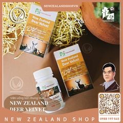 Viên uống nhung hươu bổ thận, tráng dương Nz Pure Health Deer Velvet  30/ 100 viên
