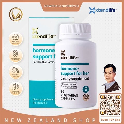 Viên uống tăng nội tiết tố nữ Xtend Life Hormone Support For Her 90 viên